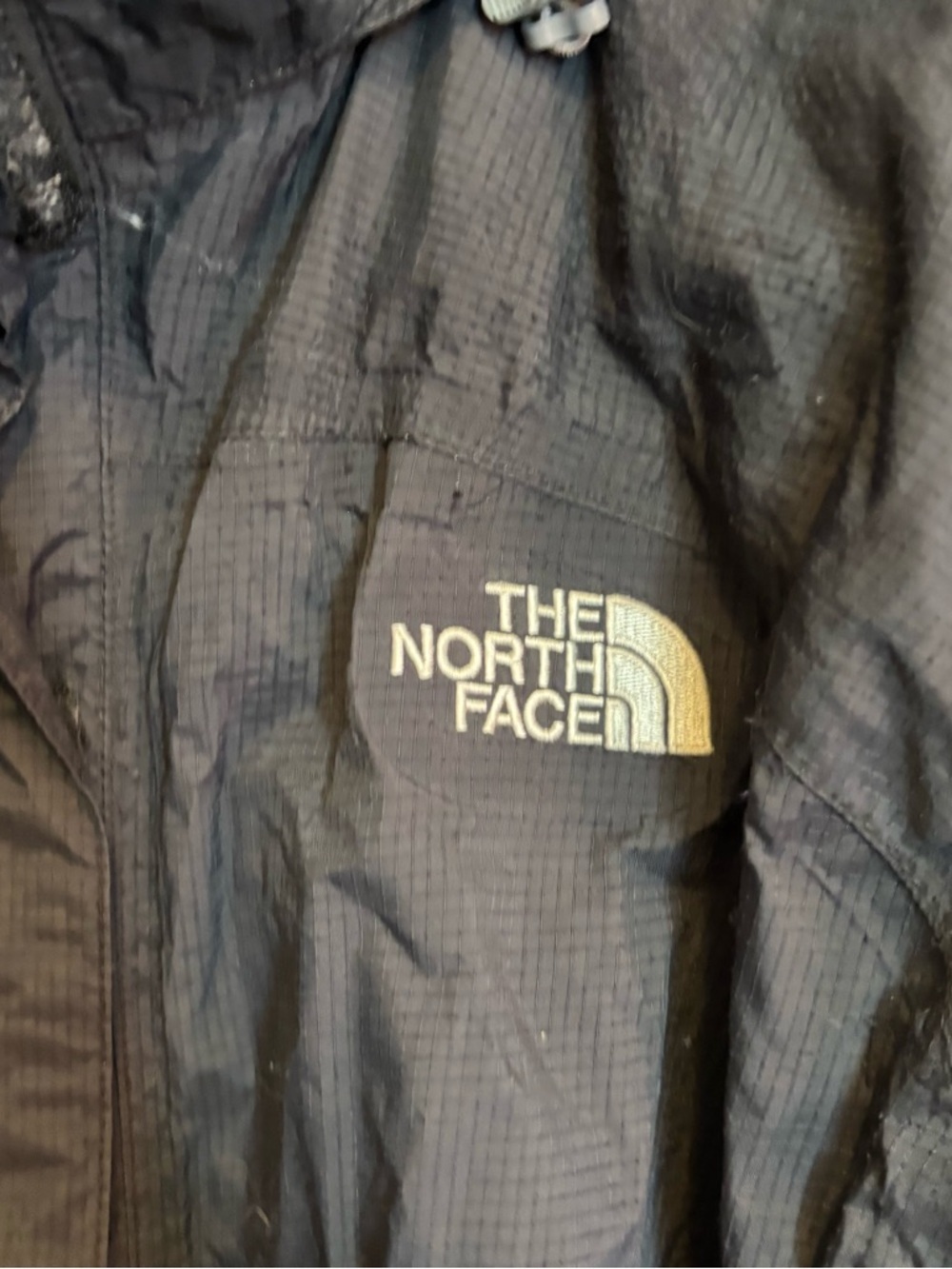 The North Face Black Hooded Rain Jacket - Picture 4 of 8